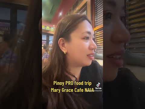 - Pinoy Pro Food Trip at Mary Grace Café  NAIA Terminal 3 Comfort Food!