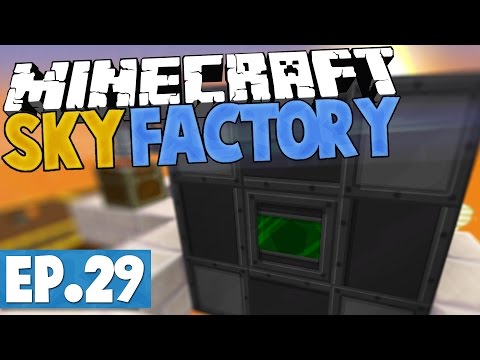 Minecraft Sky Factory 2.5 - BIG REACTOR! #29 [Modded Skyblock]