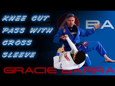 Knee Cut Pass With The Cross Sleeve Grip