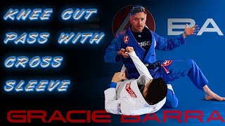 Knee Cut Pass With The Cross Sleeve Grip