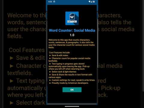 Word Counter - Notepad