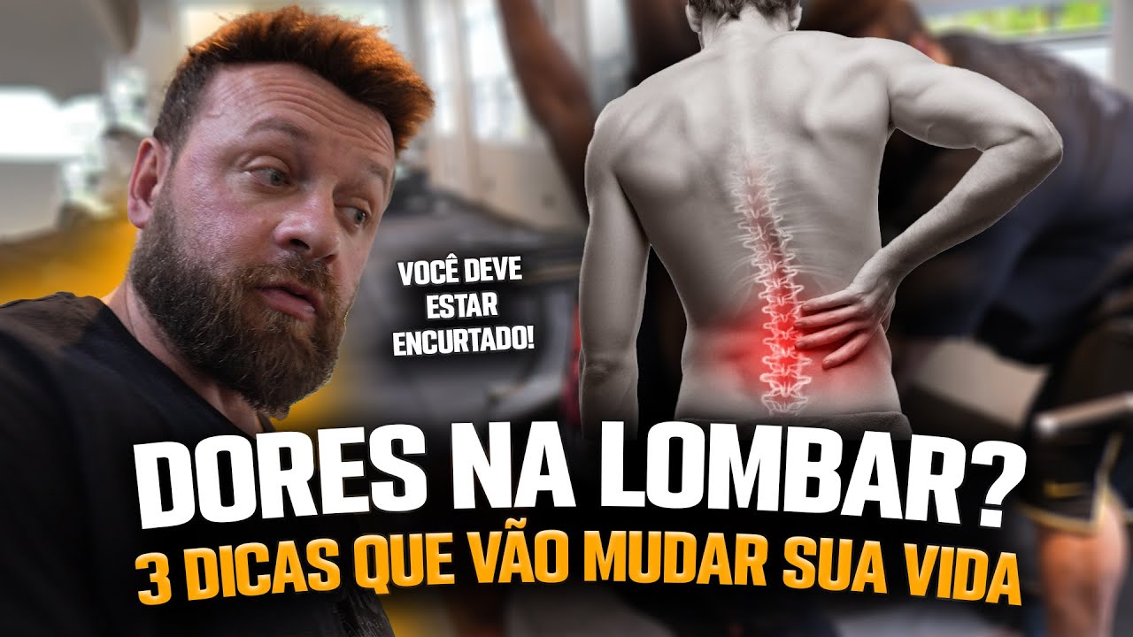 DOR LOMBAR, O QUE FAZER?