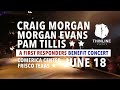 FirstNet Built with AT&T and Thin Line Events Present: A First Responder Benefit Concert on June 18