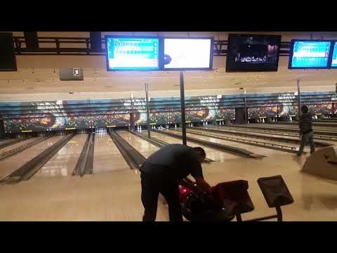 Fastest bowling throw ever recorded! Top speed Bowls over 55 mph. On a perfect strike!