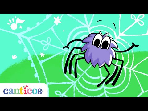 Canticos | Itsy Bitsy Spider / La Araña Chiquitita / Classic English Nursery Rhyme