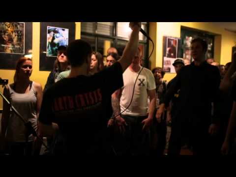 To Ashes - The Wrath Of Sanity (Earth Crisis cover) at Café na půl cesty (Prague)