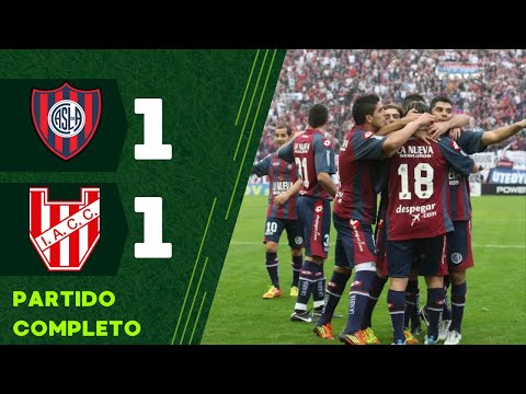 SAN LORENZO 1 INSTITUTO 1 (Promoción 2012 - Vuelta) Partido completo