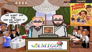 The Three Stooges Review | Amigos Amiga Podcast 52 | Commodore Amiga