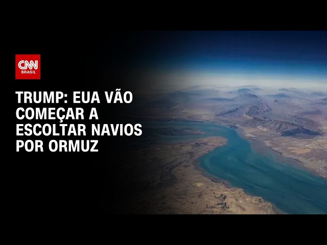 Trump diz que EUA vão começar a escoltar navios pelo Estreito de Ormuz | CNN PRIME TIME