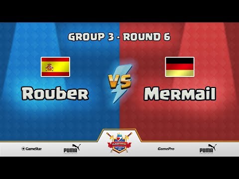 ESWC Gamescom 2017 Clash Royale - Group 3 - Round 6 - Rouber vs Mermail