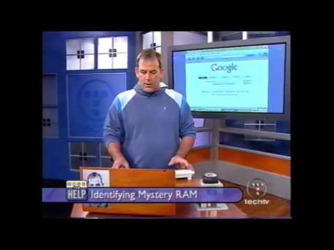 Call For Help on TechTV: Identifying Mystery RAM