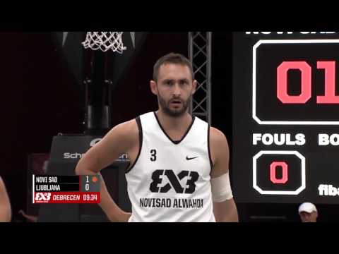 Novi Sad Al Wahda - Ljubljana (21 : 12) - Men's Final FIBA 3x3 World Tour Debrecen
