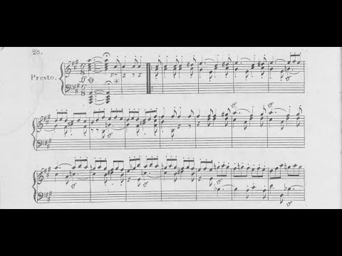 Beethoven-Czerny? - "Kreutzer" Violin Sonata (III. Presto)  - Cyprien Katsaris Piano