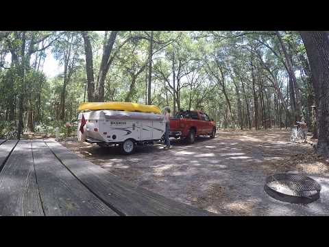 Rockwood Freedom 1640 LTD popup - Campsite Setup and Tour