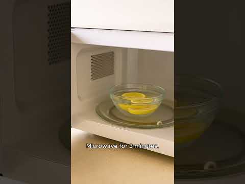 How to CLEAN Your MICROWAVE with Just a Lemon 🍋