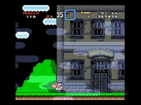 Frank's Super Mario World - Donut Secret Ghost House