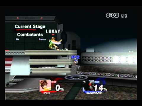 Luckay4Lyphe (Pit) vs No-Idea (Samus) 1/4
