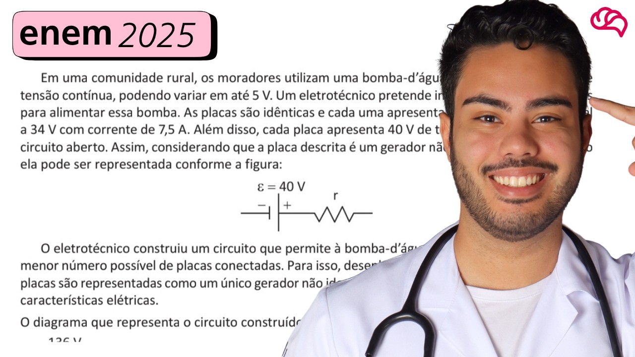 Resolução em Vídeo — Questão 119 ENEM 2025