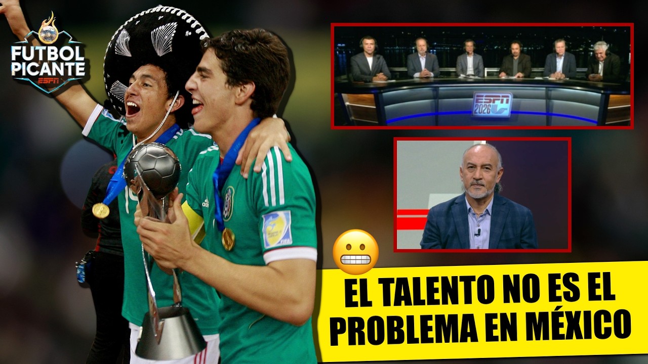 El FÚTBOL MEXICANO tiene TALENTO, pero su ESTRUCTURA termina frenando a los JÓVENES | Futbol Picante
