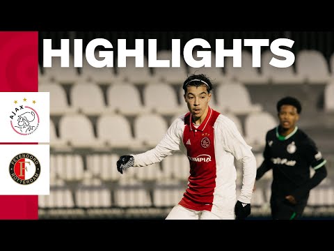 Mini-Klassieker in Amsterdam📌 | Highlights Ajax O19 - Feyenoord O19