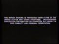 Animal Crackers 1982 CED Videodisc Closing