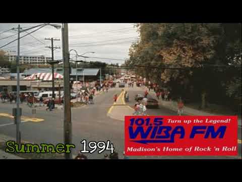 101.5 WIBA-FM in the summer of 1994, back when they played new rock