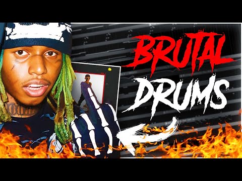 How To Make BRUTAL Trap Metal Drums | FL Studio 21 Tutorial