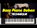 How To Play Bass Seben On Piano