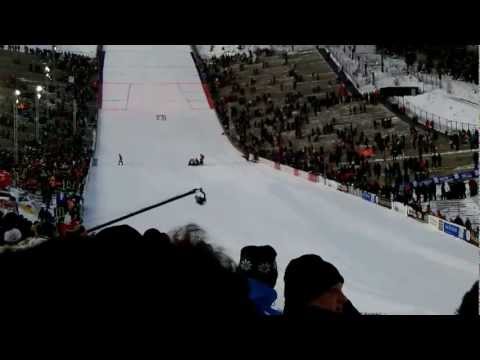 Mackenzie Boyd-Clowes instant Treatment after Crash in Willingen