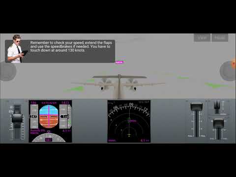 AIRLINE COMMANDER DHC - 8 LICENSE TEST E ( dense fog ) 🌫️🌁🌫️🌁