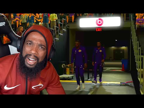 The Crowd Boo'd Me & Lebron! Lakers vs Pelicans MyCareer Ep 53