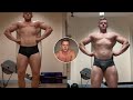 Bodybuilding Posing Practice Comparisons 2-Weeks Apart | Jed Flex 2022