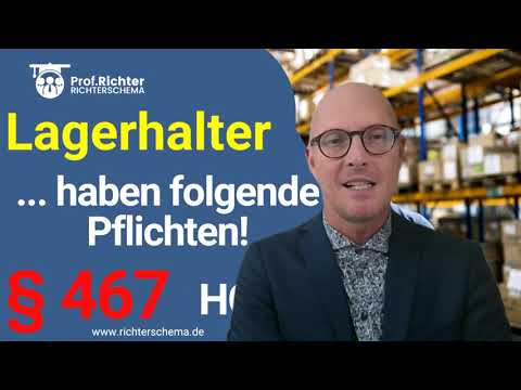 HR 7 7 Lagerhalter: Was steht in einem Lagerhaltervertrag?⭐
