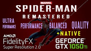 Native vs FSR 2 - Marvels Spider-Man Remastered PC _ AMD FSR 2 Benchmark - All preset