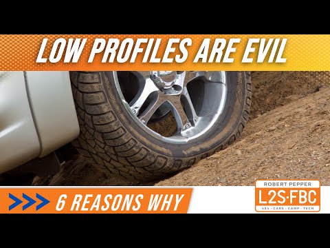 The wrongness of low profile tyres