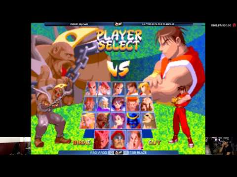 ULTRA 2 OLD 2 FURIOUS - Street Fighter Alpha 2 - Top 8 Finals (TIMESTAMP) [1080p/60fps] HD