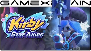 Getting the Cold Shoulder from Francisca in Kirby: Star Allies! (Boss Fight Gameplay)