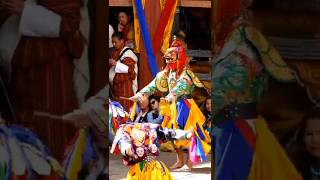 🐉 Paro Tsechu (Bhutan) 👺 #Shorts