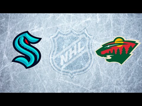 NHL Minnesota Wild vs Seattle Kraken / Oct.28, 2021/Goals only