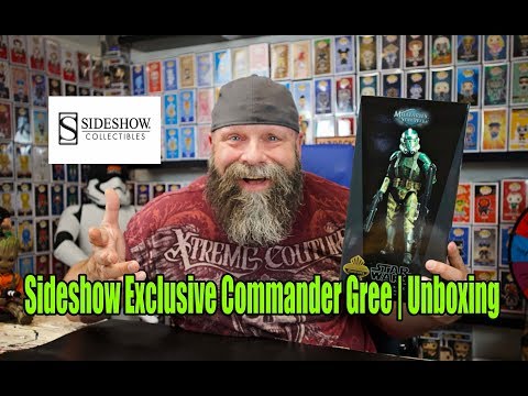 Sideshow Exclusive Commander Gree 1:6 Scale Figure | Unboxing and Review