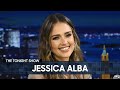 Jessica Alba Talks Empowering Women With Her Trigger Warning Action Movie The Tonight Show