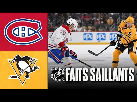 Canadiens vs Penguins | 11/12/25 | Faits saillants