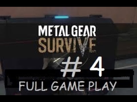 METAL GEAR SURVIVE  Walkthrough Gameplay Part 4