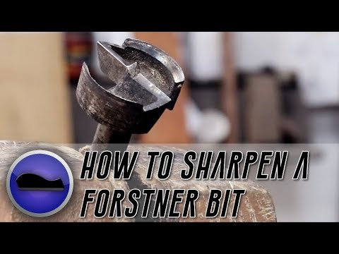 How to Sharpen a Forstner Bit - Mini-torial 25