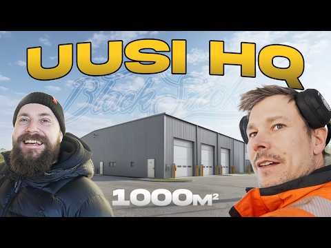 🔥 TÄSSÄ SE ON! MEIDÄN UUSI TALLI – BLACK SMOKE HQ