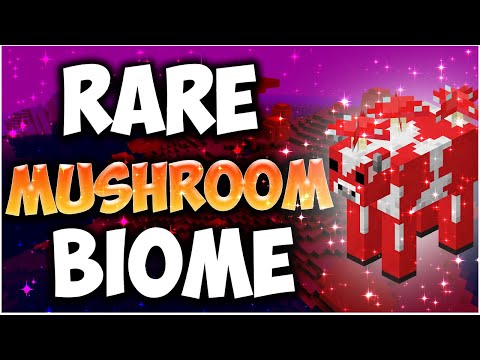Sportskeeda Minecraft - MINECRAFT MUSHROOM BIOME| KNOW EVERYTHING ABOUT IT AND HOW RARE IT CAN BE ?