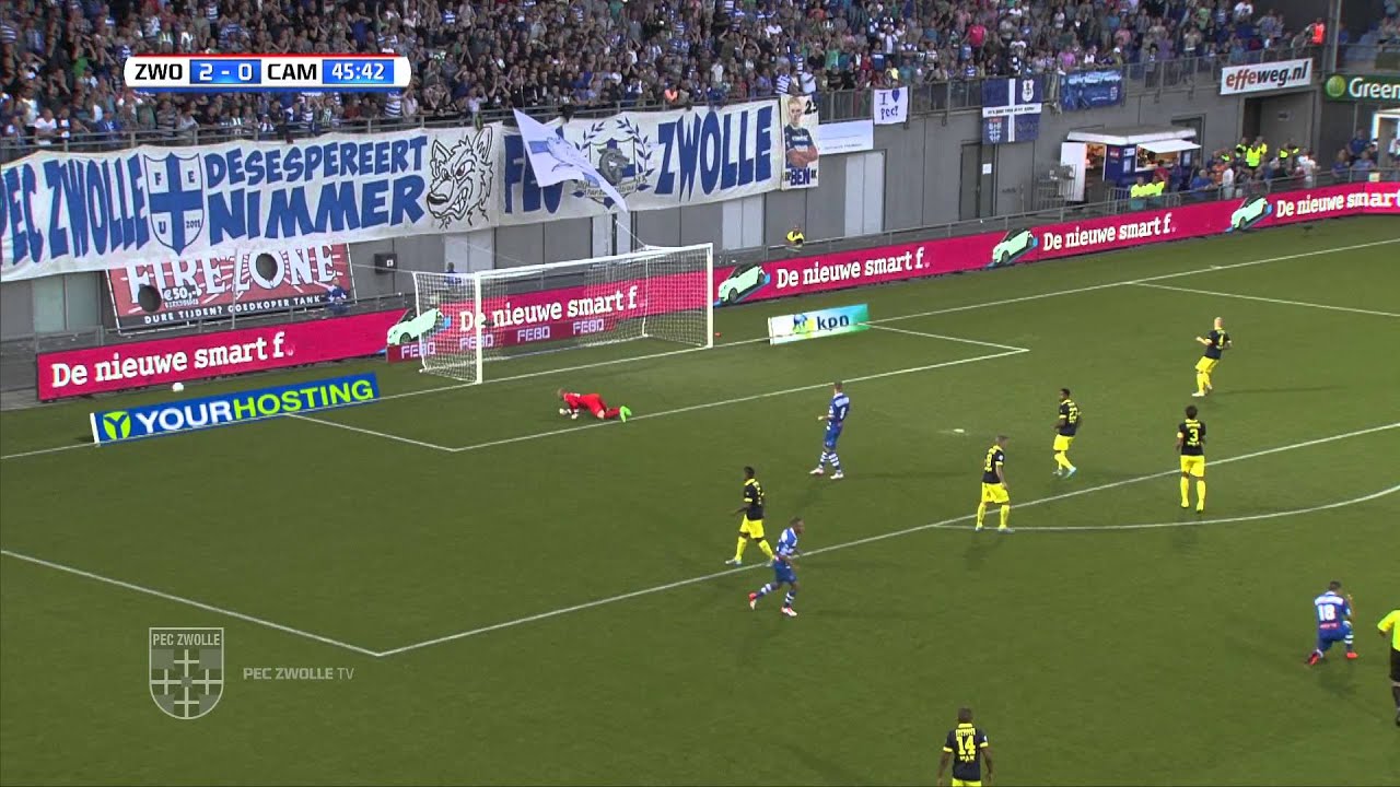 PEC Zwolle 2-2 SC Cambuur Leeuwarden