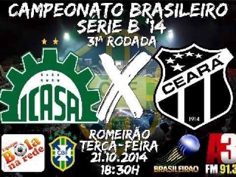 [Série B '14] Lance Final - Pós-Jogo ADRC Icasa 2 X 1 Ceará S.C - Equipe Bola na Rede