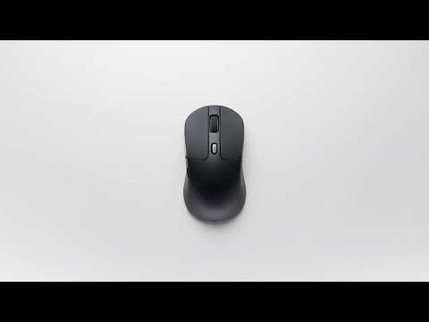 Belaidė žaidimų pelė Keychron M3 Wireless Mouse M3-A23, juodos spalvos video
