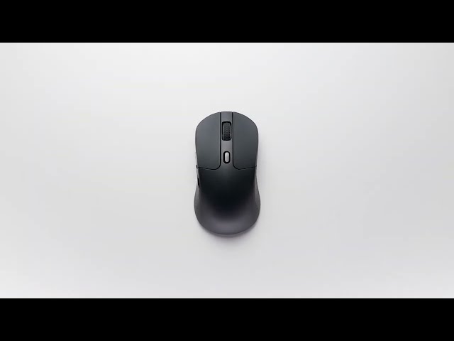 Mouse Keychron M3 Wireless RF Bluetooth 26000DPI Nero RGB Ergonomico video